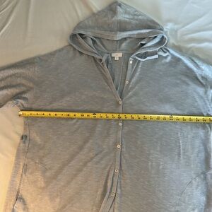 J. Jill Gray Hooded Sweatshirt